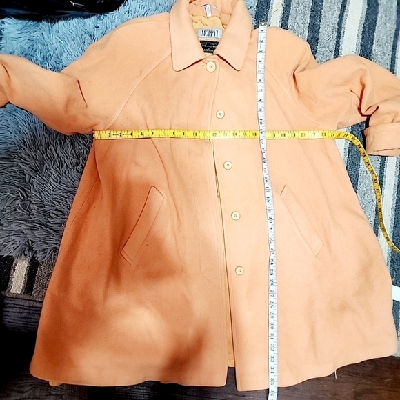 Moppy Vintage Cashmere & Wool Cape Coat – US Size 12 – Timeless Vintage Elegance - Picture 9 of 10